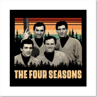 Legendary Doo-Wop Vibes The Seasons Posters and Art